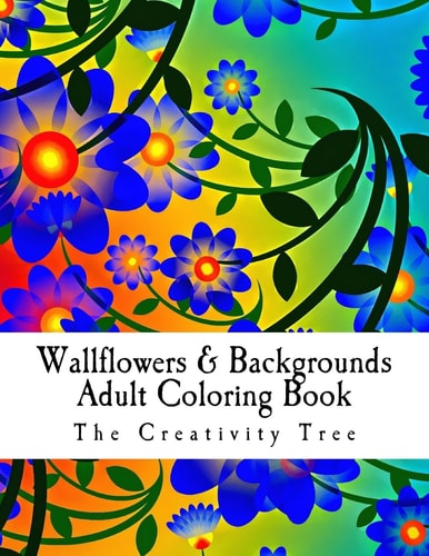 Wallflowers and Backgrounds Advanced Coloring On-The-Go