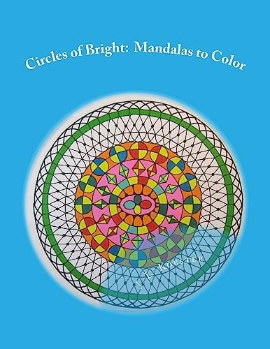 Circles of Bright Mandalas to Color