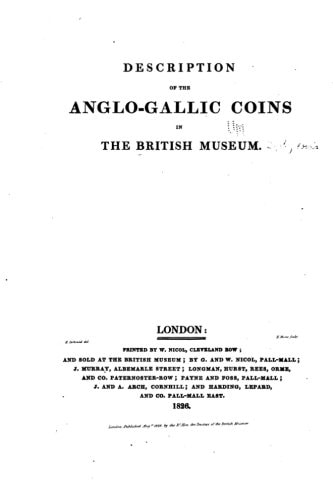 Description of the Anglo-Gallic Coins in the British Museum
