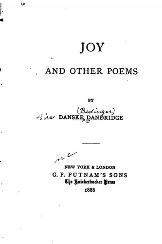Joy, and Other Poems