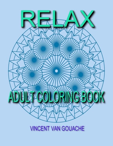 Relax Adult Coloring Book