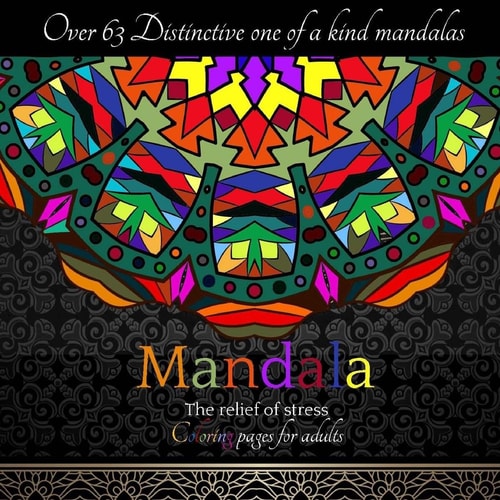 Mandala The Relief of Stress Coloring Pages for Adults
