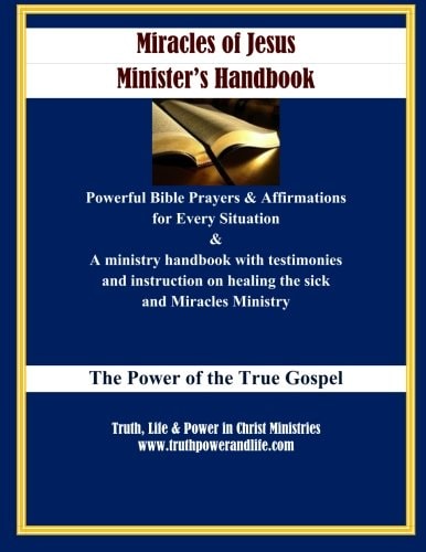 Miracles of Jesus Minister's Handbook - in Large Print B and W Large Print Edition