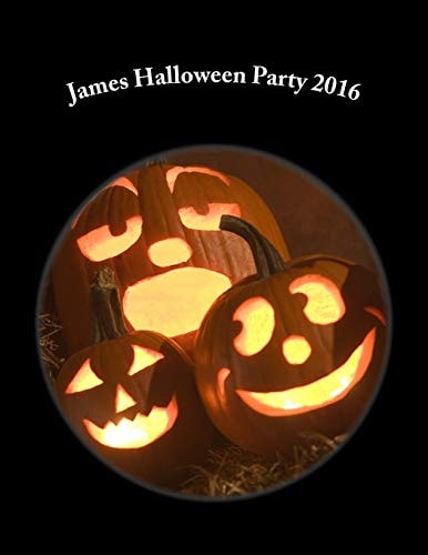 James Halloween Party 2016 Activity Book