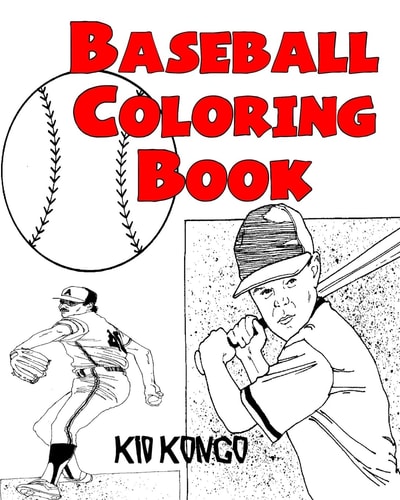 Baseball Coloring Book