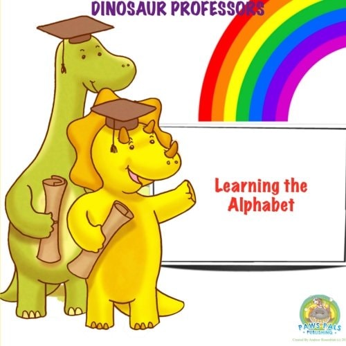 Dinosaur Professors Learning the Alphabet