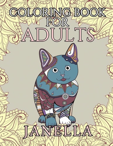 Coloring Book for Adults Loving Nature