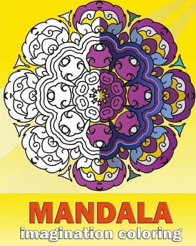 Mandala Imagination Coloring Artists' Coloring Book,Inspire Creativity,Craft and Hobbies,Coloring Designs for Adults - Creative Color Your Imagination