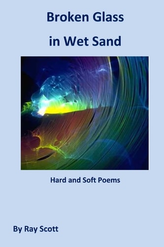 Broken Glass in Wet Sand Depression and Happiness