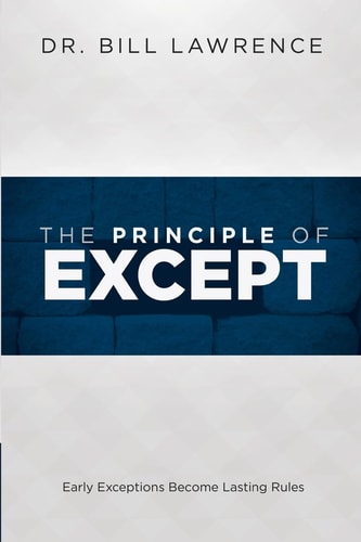 The Principle of Except Early Exceptions Become Lasting Rules