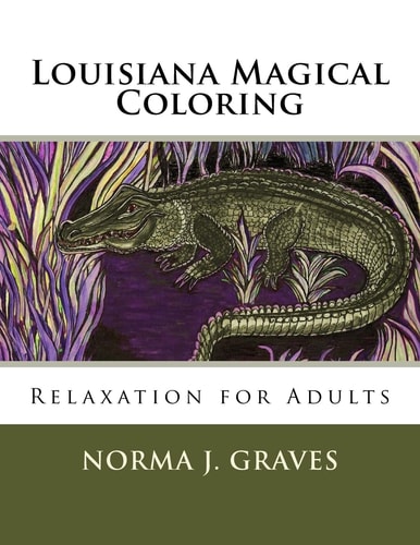 Louisiana Magical Coloring Relaxation for Adults