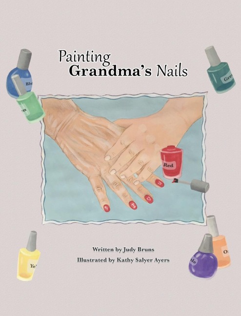 Painting Grandmas Nails