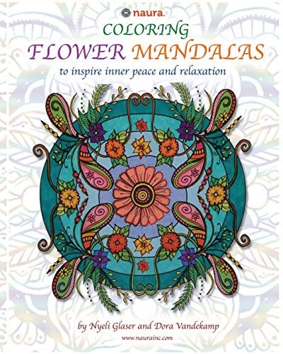 Coloring Flower Mandalas To Inspire Inner Peace and Relaxation