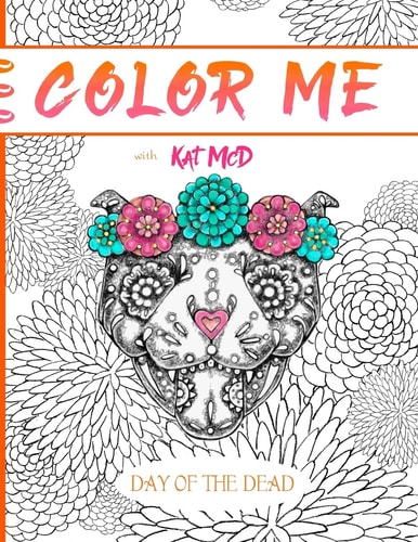 Color Me with Kat McD Day of the Dead
