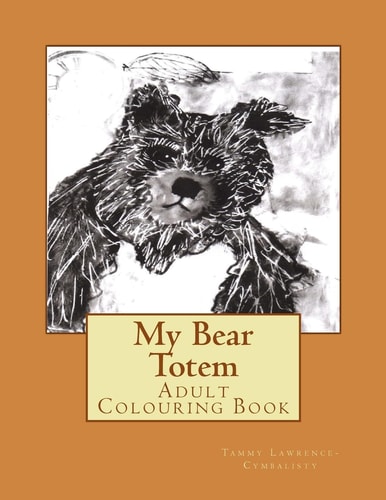 My Bear Totem Adult Colouring Book