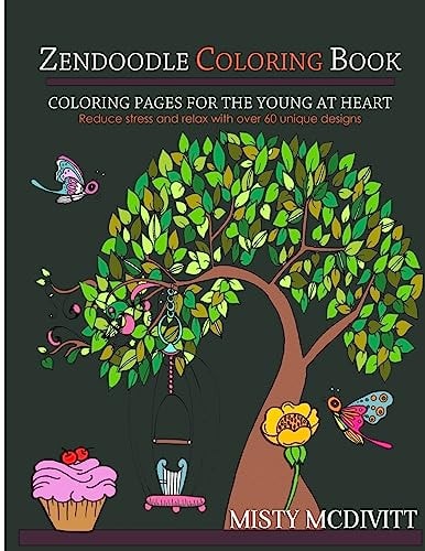 Zendoodle Coloring Pages For the Young at Heart