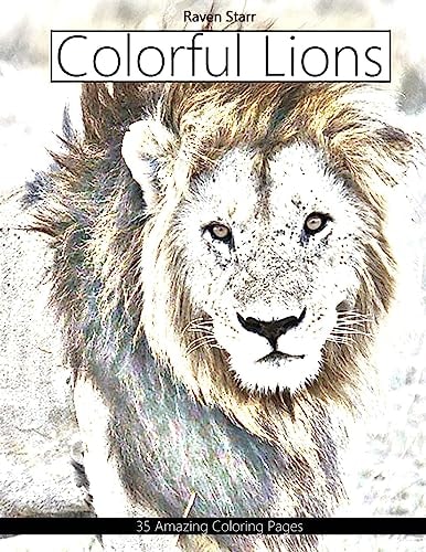 Colorful Lions