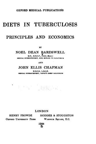 Diets in Tuberculosis