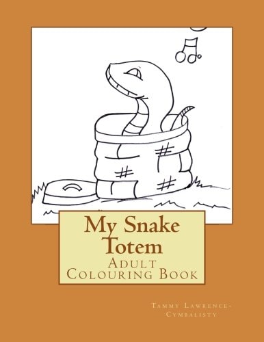 My Snake Totem Adult Colouring Book