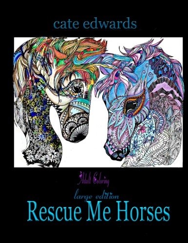 Rescue Me Horses Adult Coloring