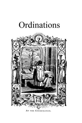 Ordinations