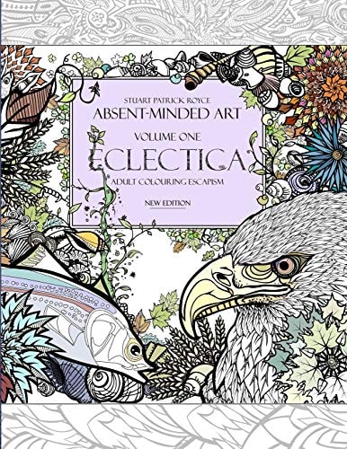 Eclectica (New Edition) Adult Colouring Escapism