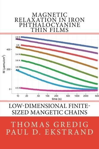 Magnetic Relaxation in Iron Phthalocyanine Thin Films