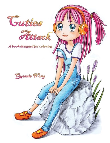 Cuties Attack - a Book Designed for Coloring