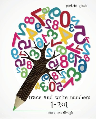 Trace and Write Numbers 1-201