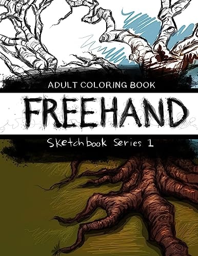 Freehand Adult Coloring Book