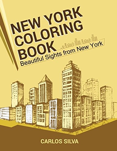 New York Coloring Book Beautiful Sights from New York