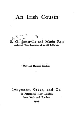 An Irish Cousin