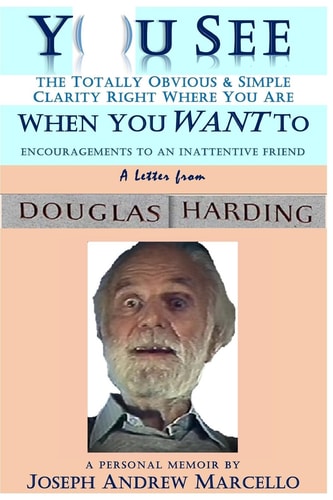 You See the Totally Obvious and Simple Clarity Right Where You Are--When You Want To A Letter from Douglas Harding