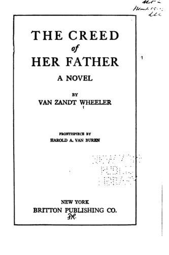 The Creed of Her Father, a Novel