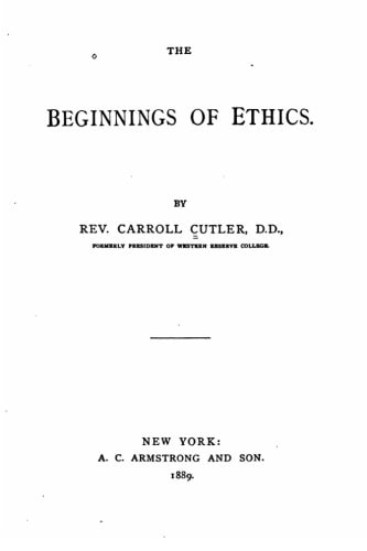 The Beginnings of Ethics
