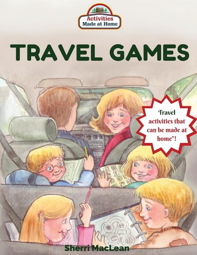 Travel Activities in a Binder Made at Home