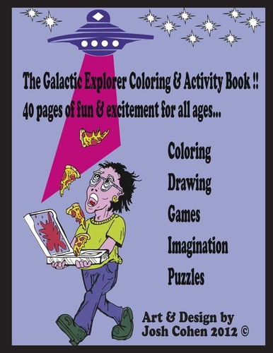The Galactic Explorer Coloring and Activity Book Vol. 1