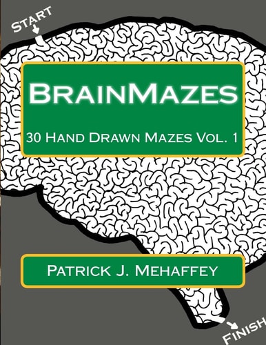 BrainMazes 30 Hand Drawn Mazes Vol. 1