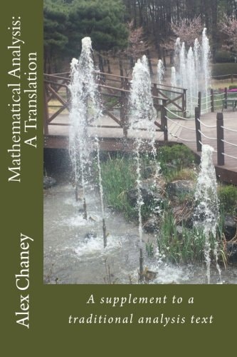 Mathematical Analysis A Translation