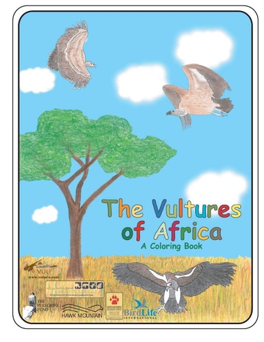 The Vulture of Africa a Coloring Book - 2016 Updated Conservation Status 2016
