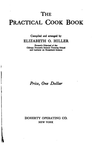 The Practical Cook Book