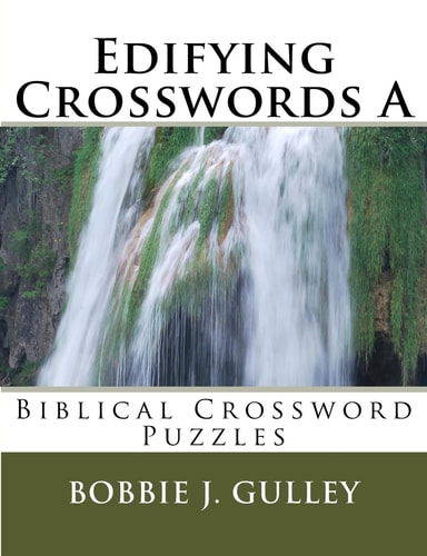 Edifying Crosswords A Biblical Crossword Puzzles