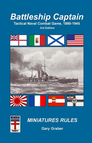 Battleship Captain Tactical Naval Combat Game, 1890-1945