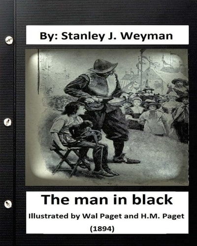 The Man in Black. Illustrated by Wal Paget and H.M. Paget (1894)