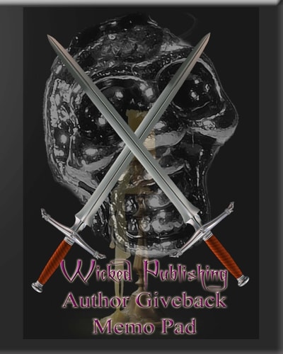 Wicked Publishing Author Giveback Memo Pad