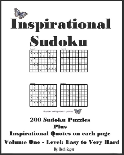 Inspirational Sudoku Puzzles 200 Sudoku Puzzle Plus Inspirational Quotes