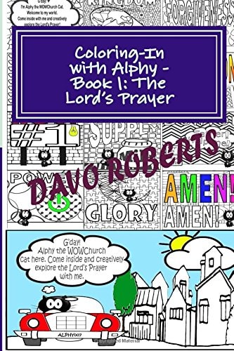 Coloring-In With Alphy - Book 1 - The Lord's Prayer Handy Size Edition