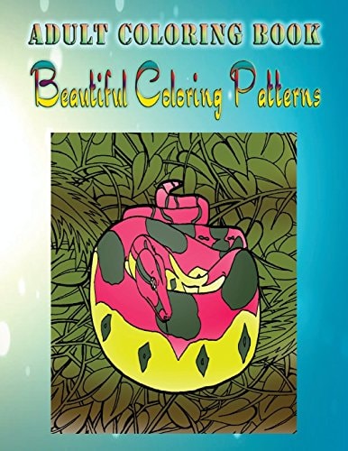 Adult Coloring Book Beautiful Coloring Patterns Mandala Coloring Book