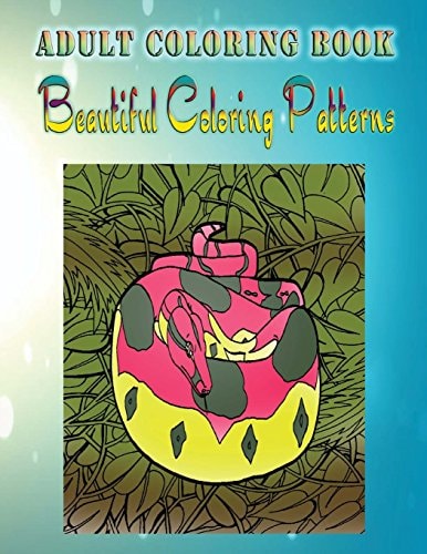 Adult Coloring Book Beautiful Coloring Patterns Mandala Coloring Book