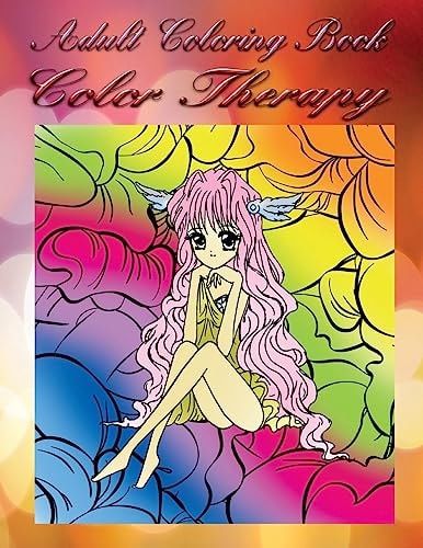 Adult Coloring Book Color Therapy Mandala Coloring Book